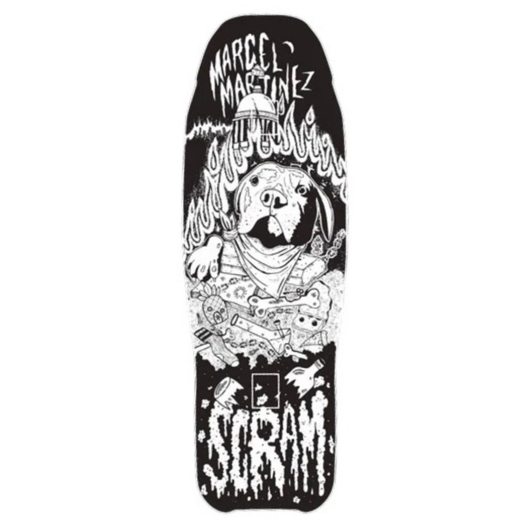 スケートボード Scram Marcel 31.625x10.5 WB15.25 MARCEL DECK – Blacklist