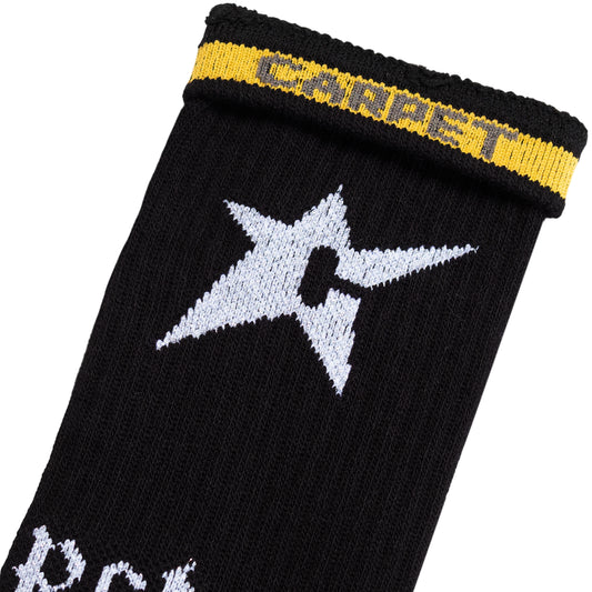 C-STAR SOCK (BLACK)