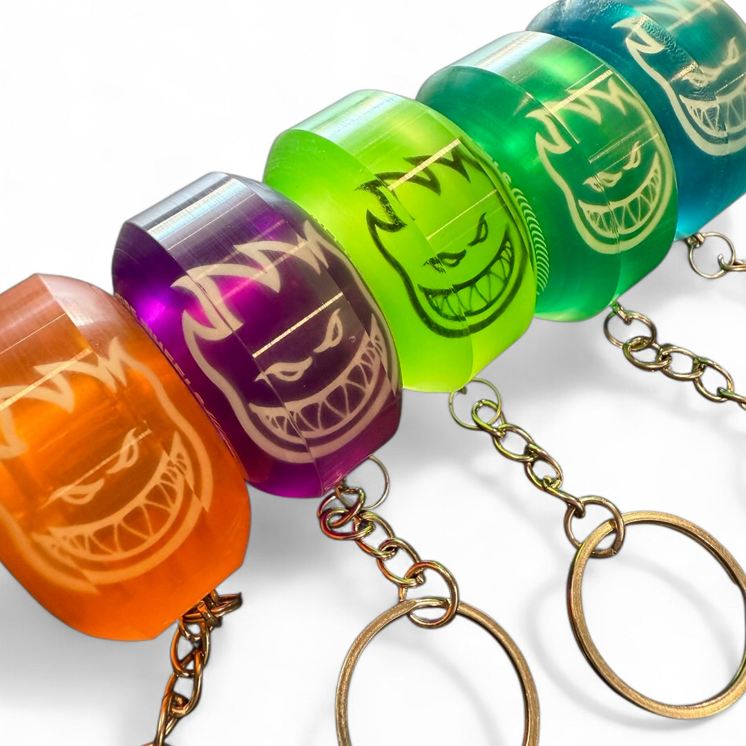 SAPPHIRE WHEEL KEYCHAIN