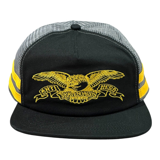 BASIC EAGLE STRIPE TRUCKER CAP