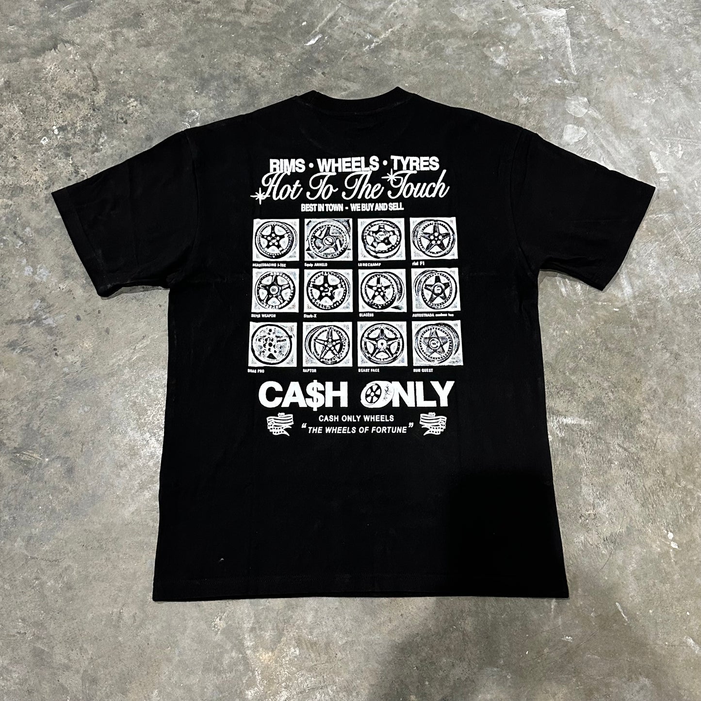 WHEELS TEE