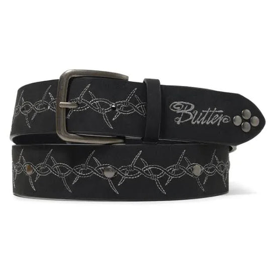 BARBED WIRE STUDDED BELT