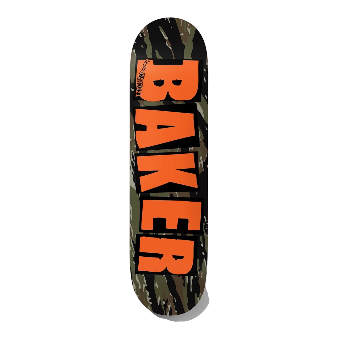 JACOPO CAROZZI BRAND LOGO TIGER STRIPE TWIN DECK
