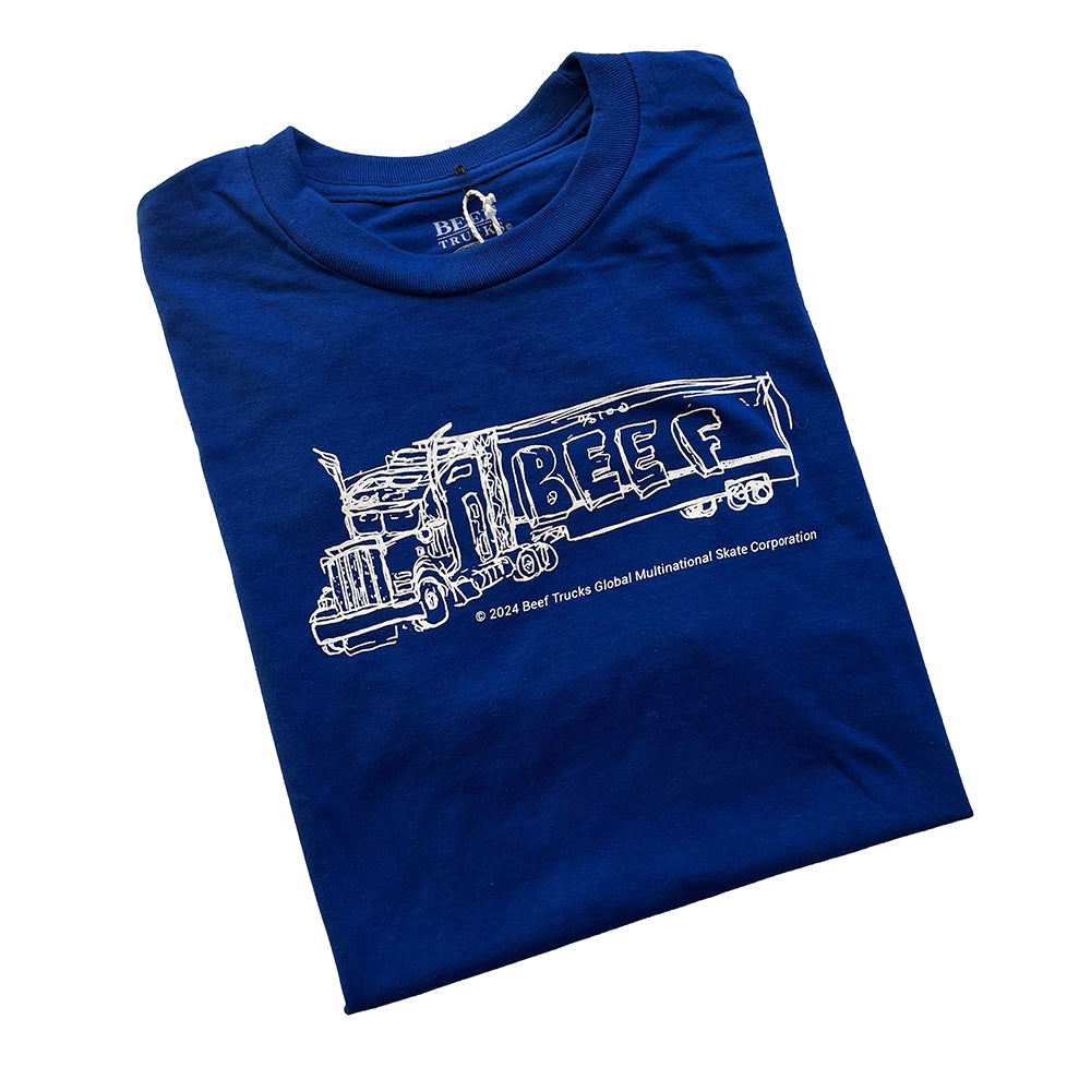 BEEF TRUCK TEE - NAVY