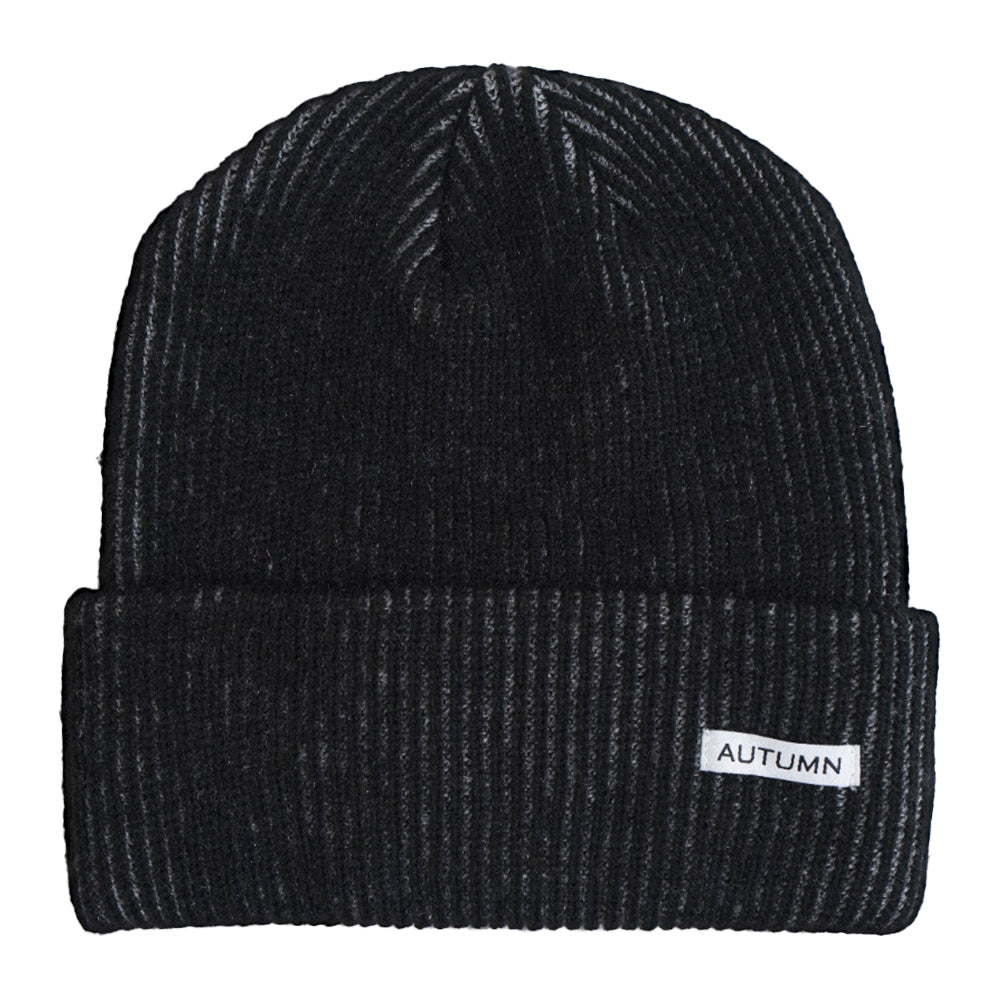 CORD BLACK BEANIE