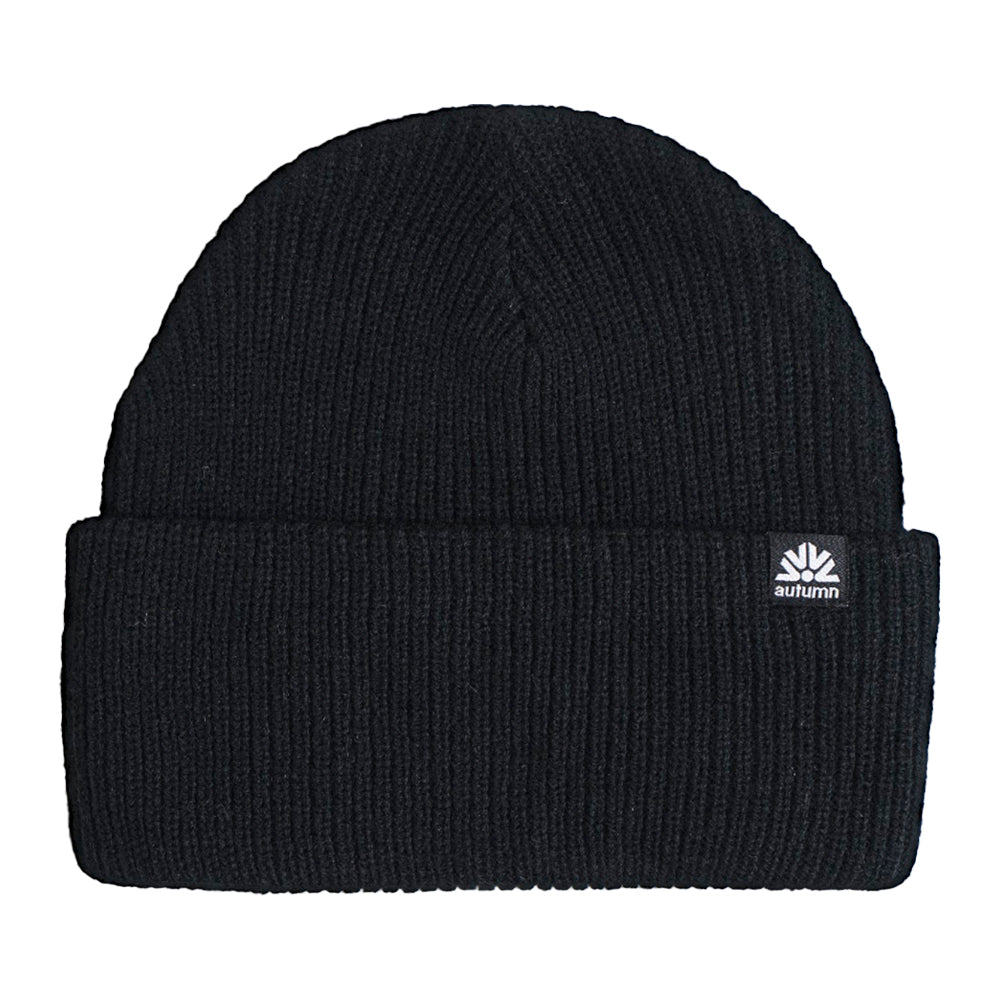 SELECT SOLID BLACK BEANIE