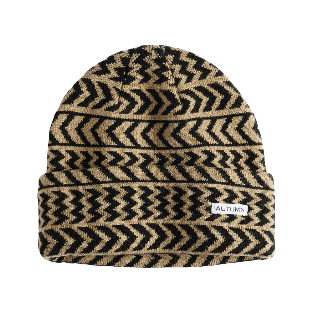 CHINCHILLA CHEVRON BEANIE