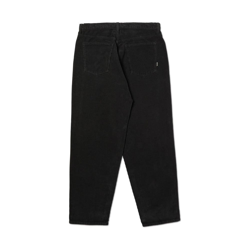 BLACK CORDUROY CROMER PANTS