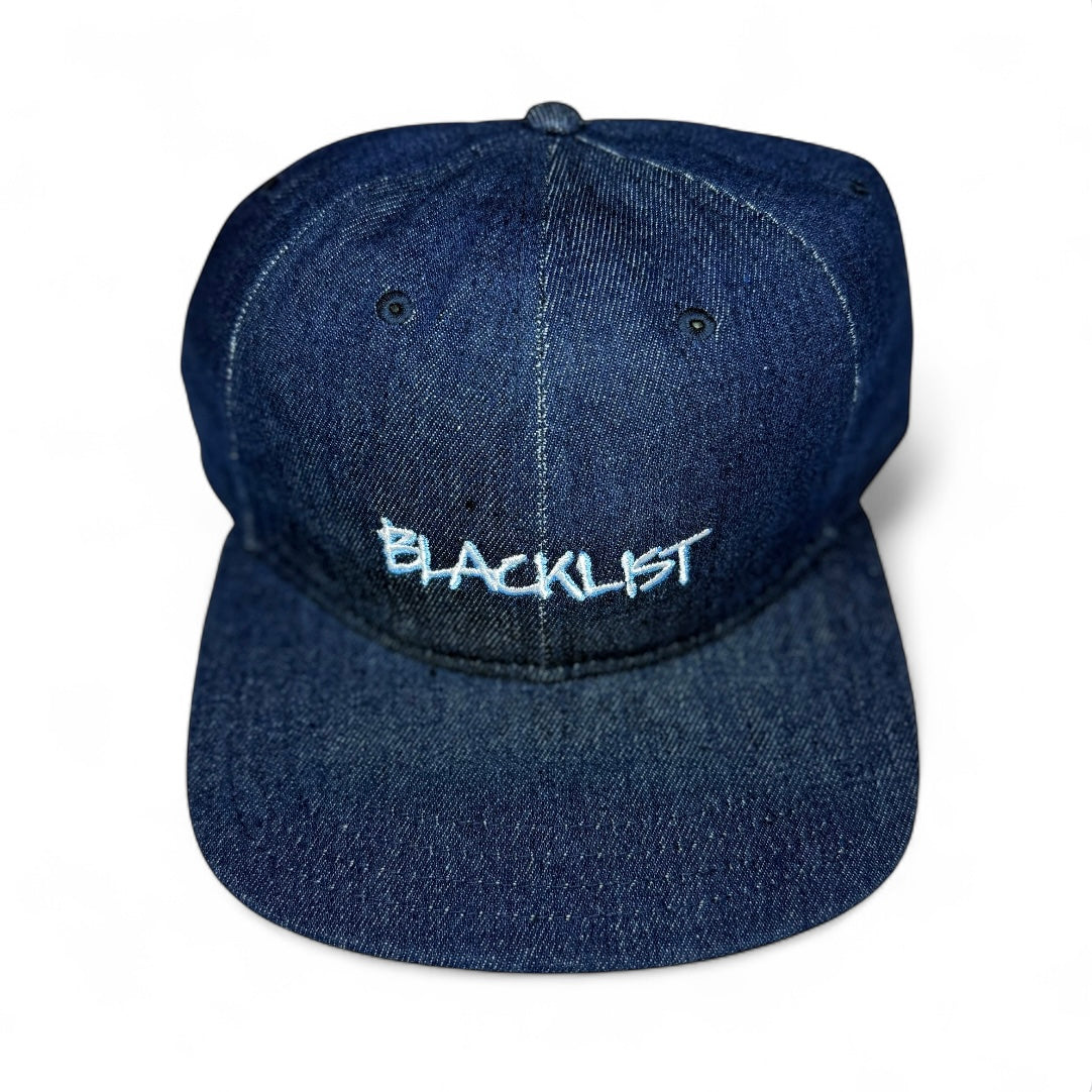 BLACKLISTRIGHTE DENIM 6 PANEL CAP