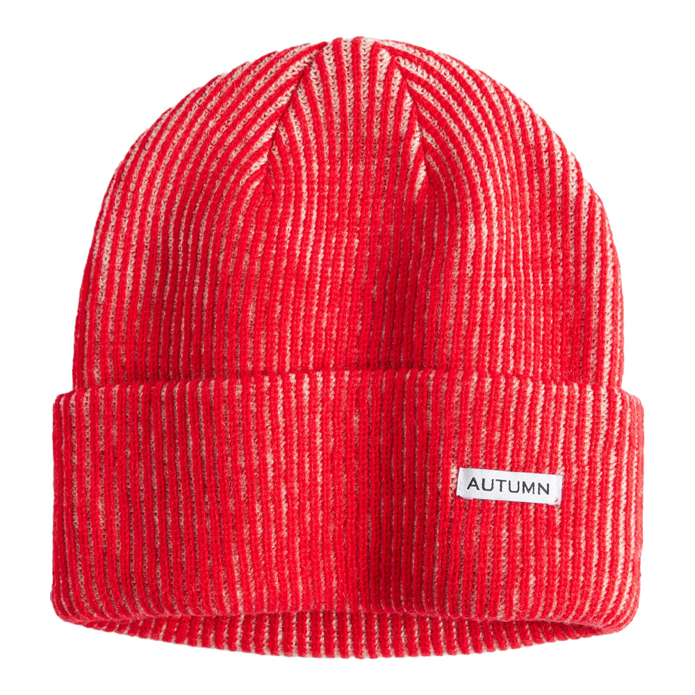 DUSTY MAUVE CORD BEANIE