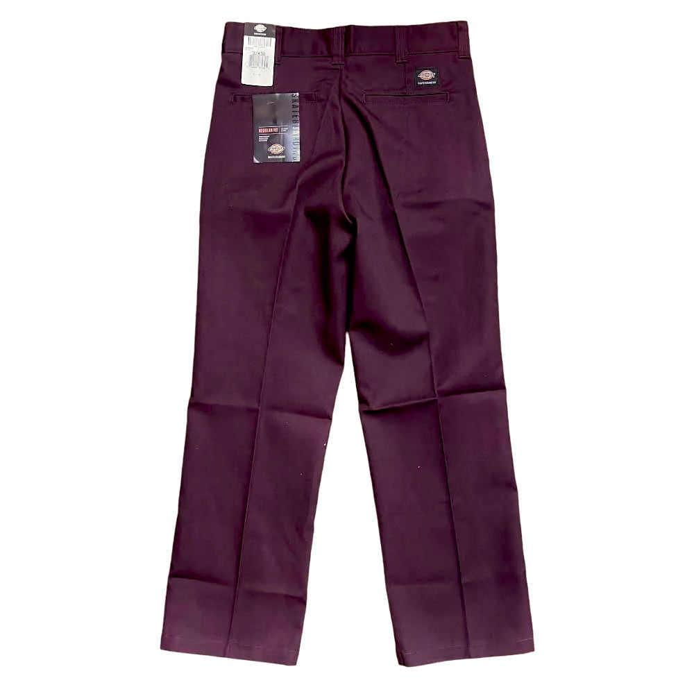 SKATEBOARDING REGULAR FIT TWILL PANTS (CHOCOLATE BROWN)