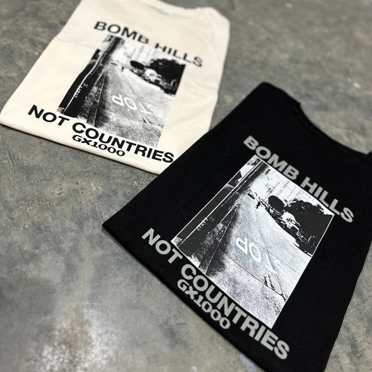 BOMB HILLS NOT COUNTRIES TEE SP24