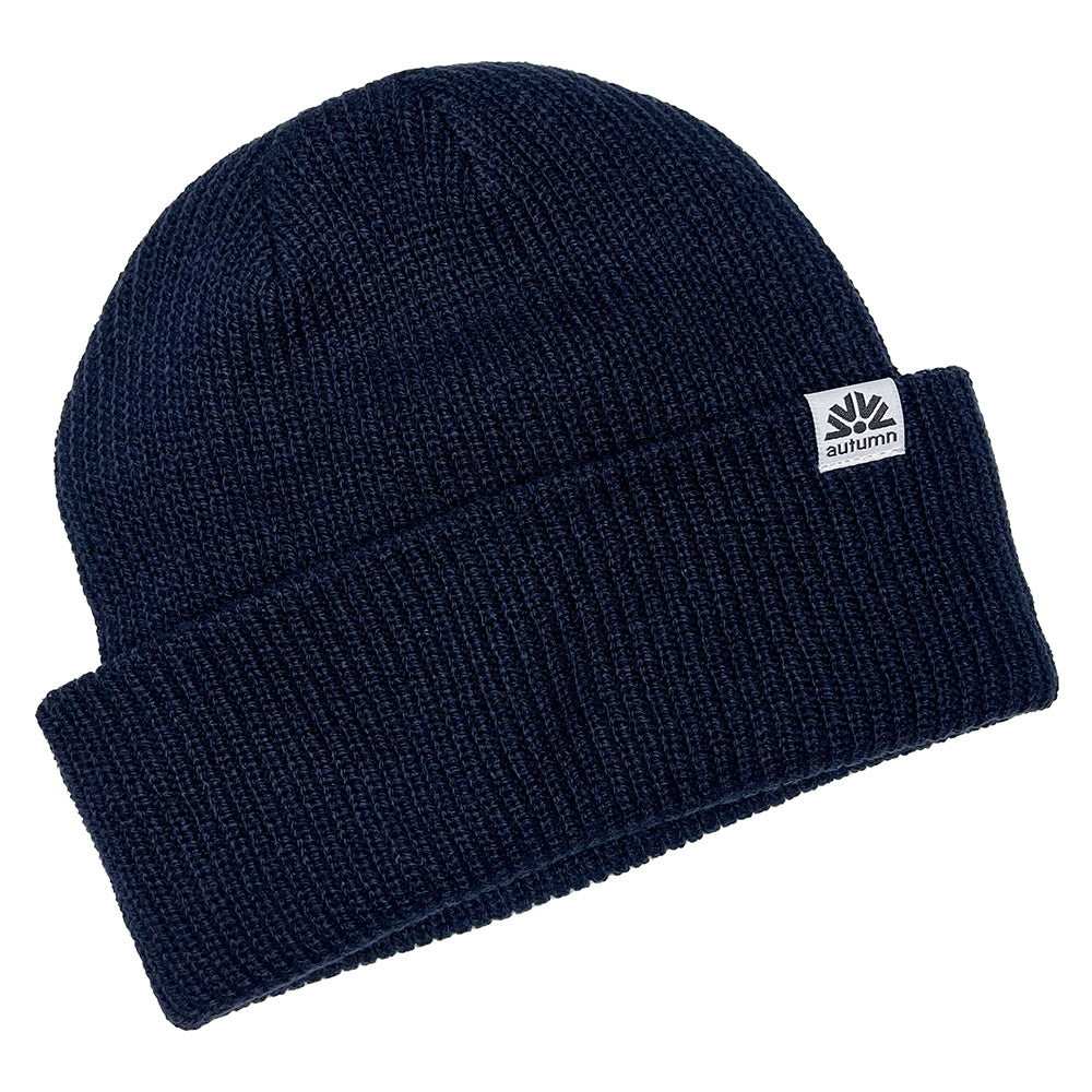 HIGH CUFF BEANIE - NAVY