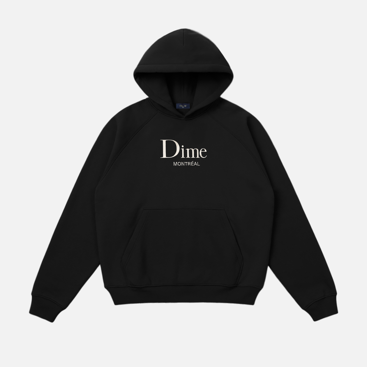 BLACK CLASSIC MTL HOODIE