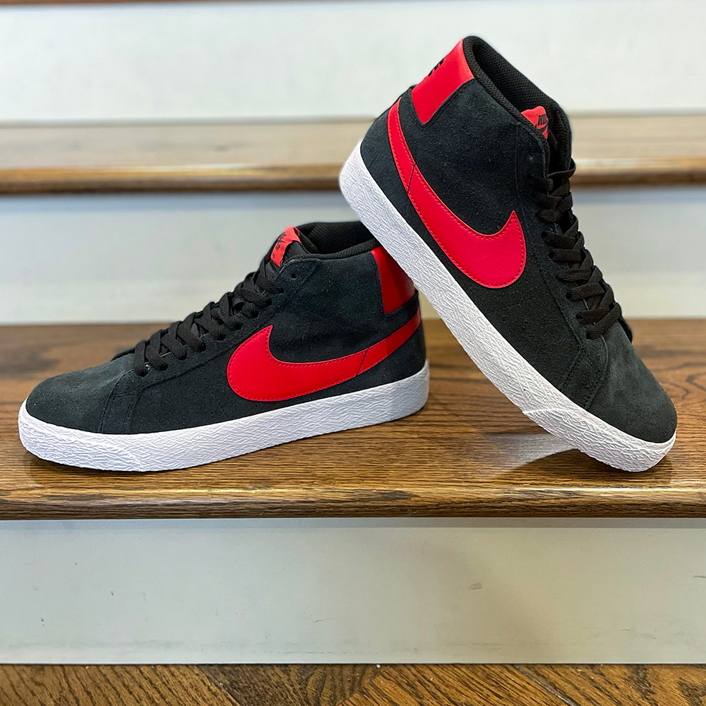 ZOOM BLAZER MID (BLACK/UNIVERSITY RED)