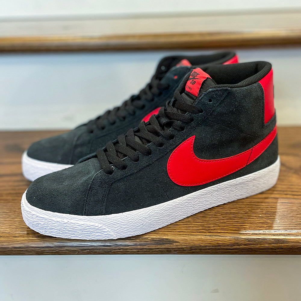 Nike blazer black red online