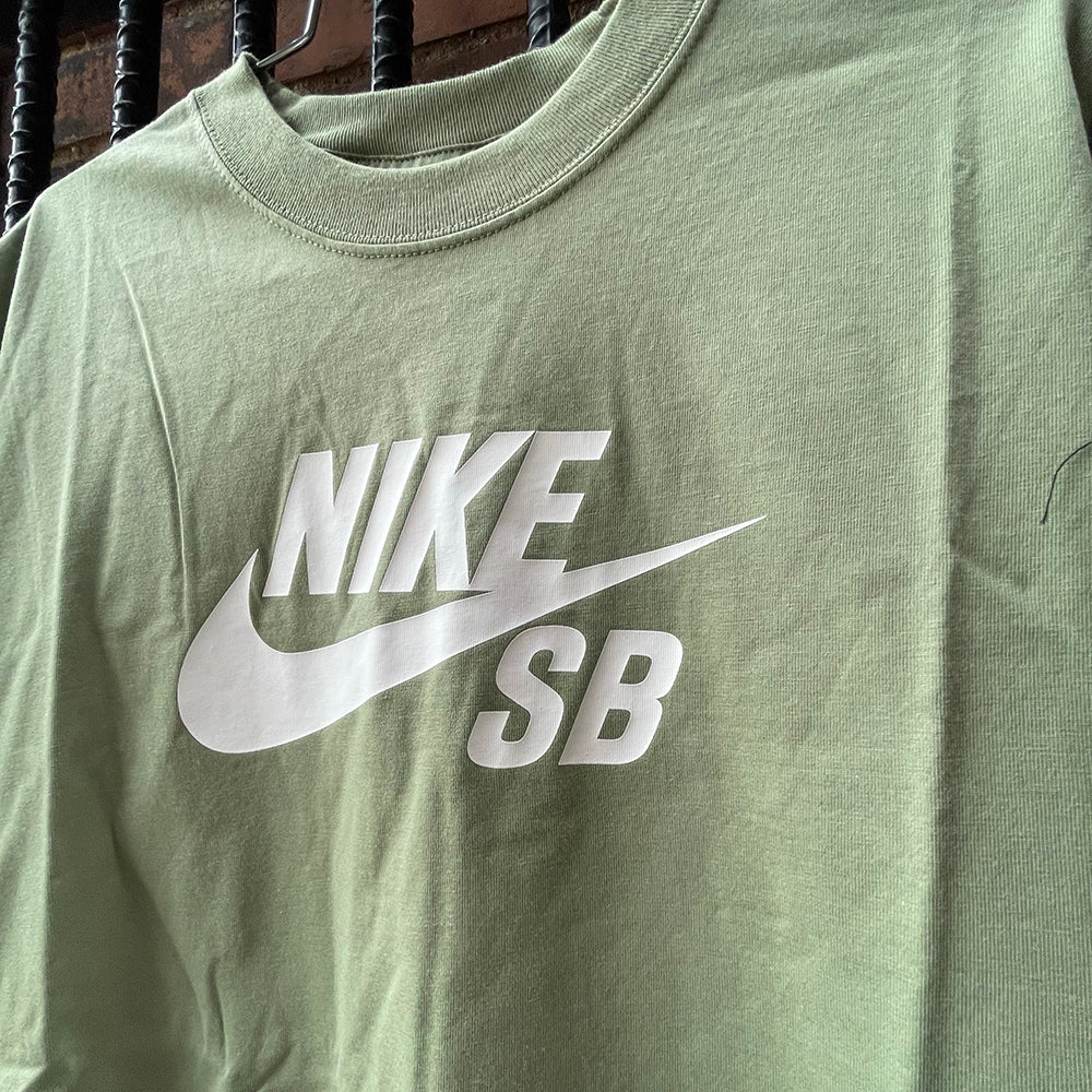 OIL GREEN SB LOGO TEE