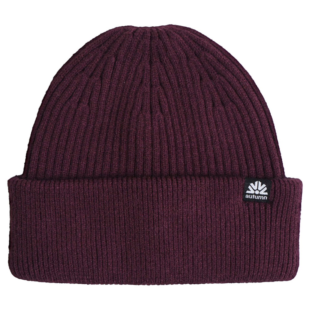SCHEME OXBLOOD BEANIE