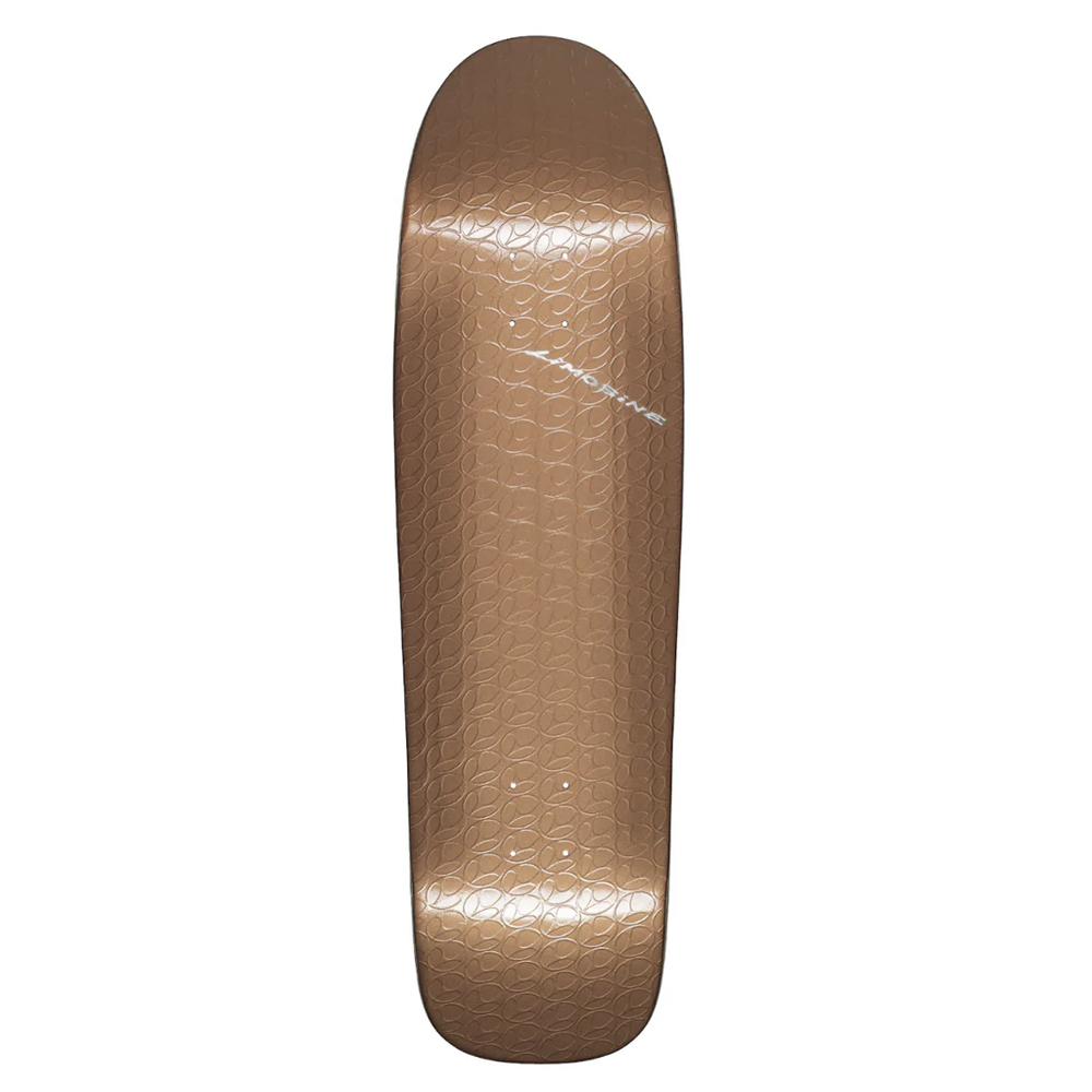 BROWN METALLIC SHAPED DECK
