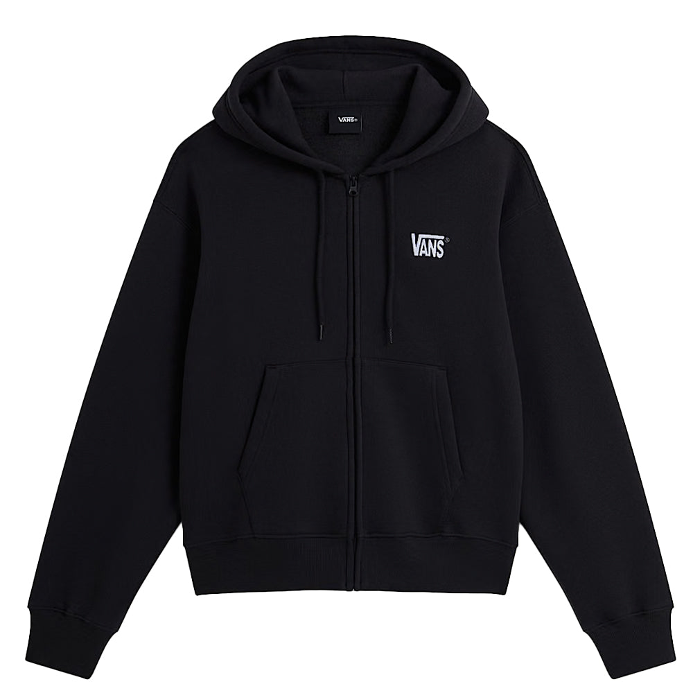 STRETCH LOGO ZIP PULLOVER HOODIE