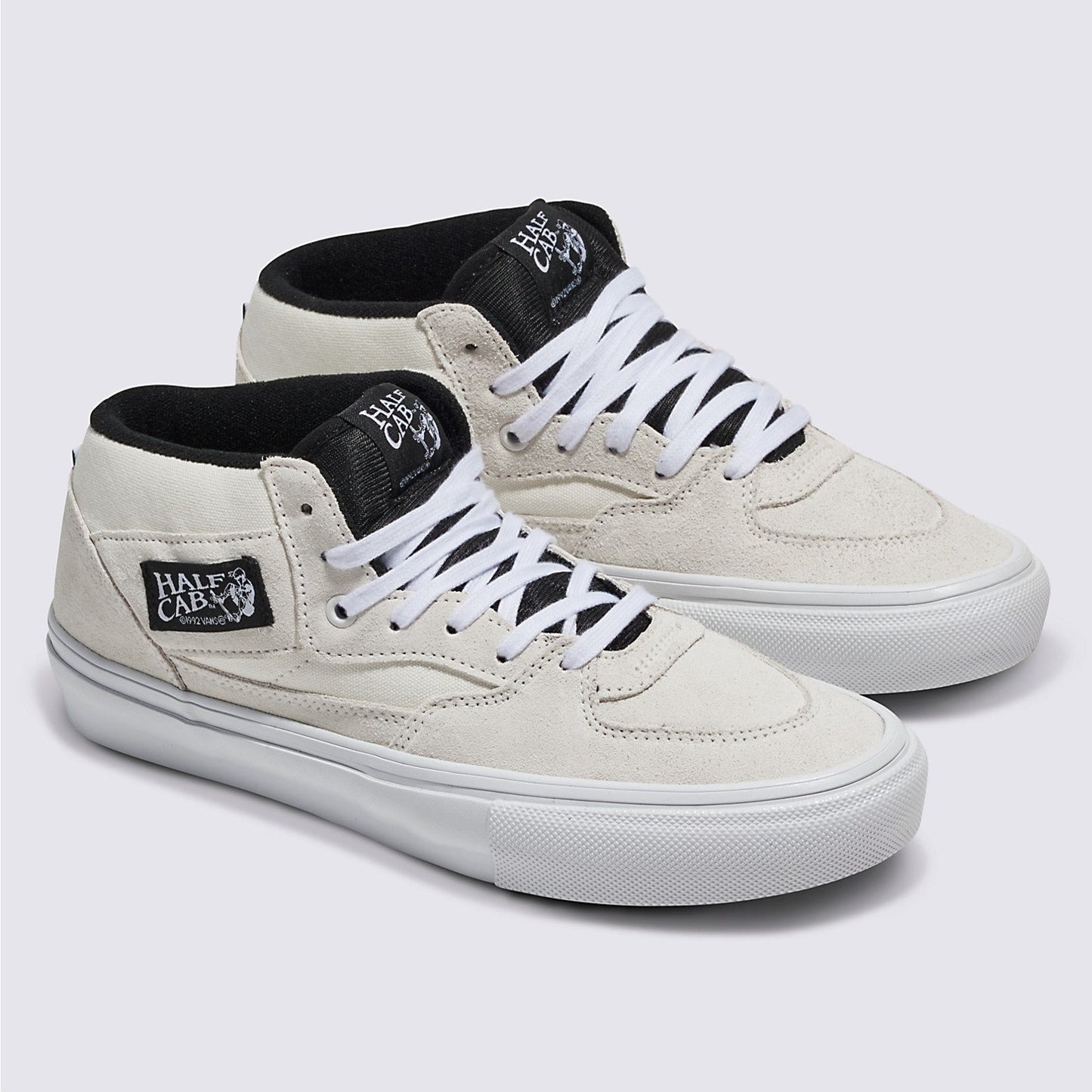 SKATE HALF CAB (WHITE/BLACK)