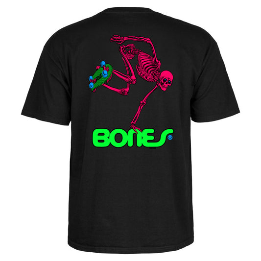 SKATEBOARD SKELETON BLACKLIGHT TEE