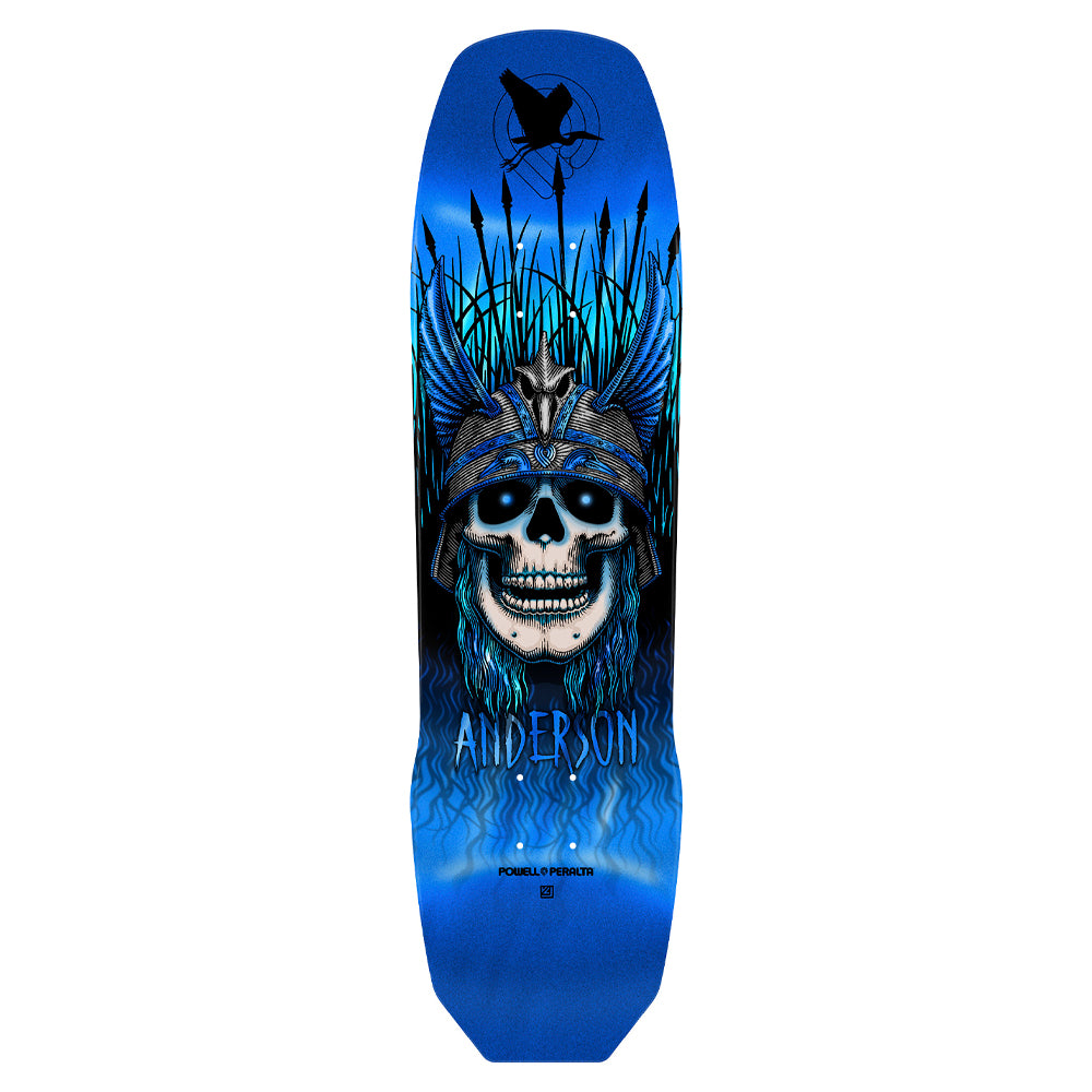 ANDY ANDERSON BLUE HERON SKULL DECK