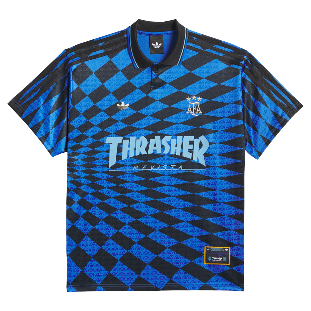 Adidas Argentina x Thrasher Skate Jersey | Blacklist Board Shop