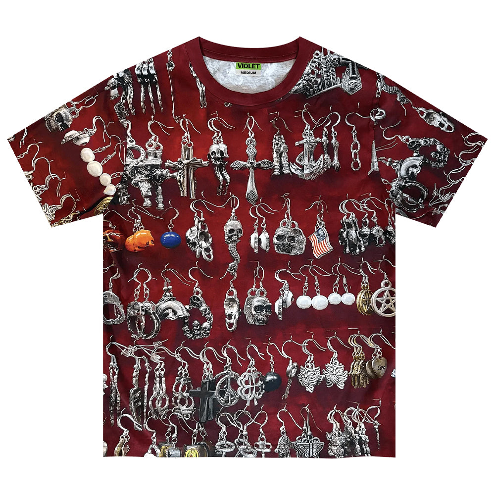 ST. MARKS EARRINGS SHIRT