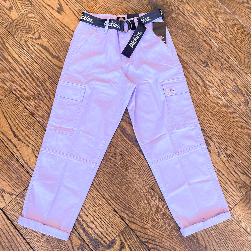 WOMEN'S CONTRAST CROPPED CARGO PANT