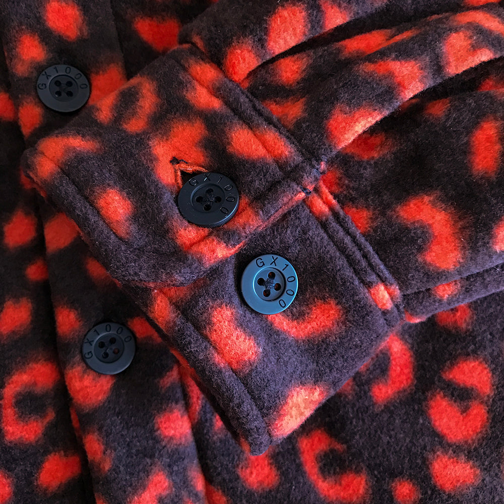 ORANGE HOODED JACKET