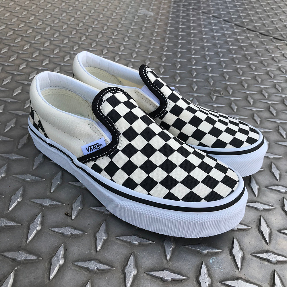 KIDS CHECKERBOARD SLIP-ON