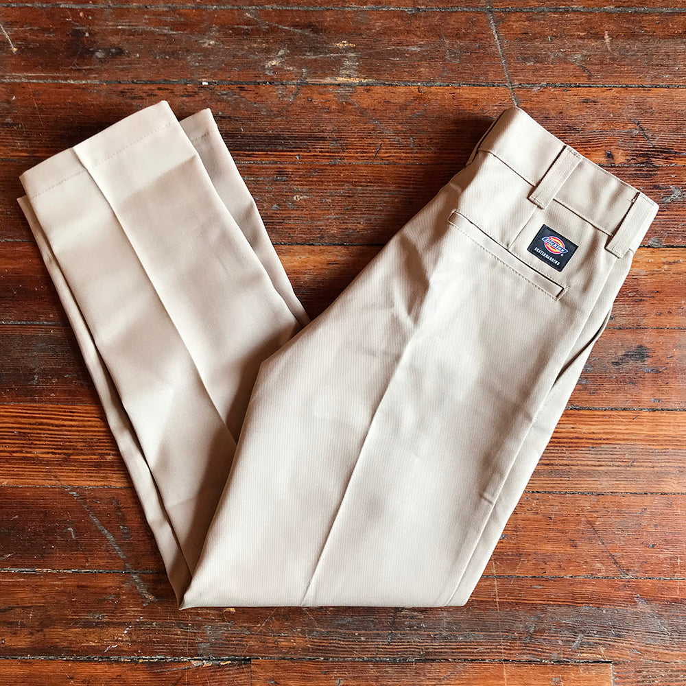 SKATEBOARDING REGULAR FIT TWILL PANTS (KHAKI)