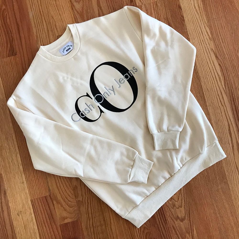 JEANS CREWNECK SWEATSHIRT