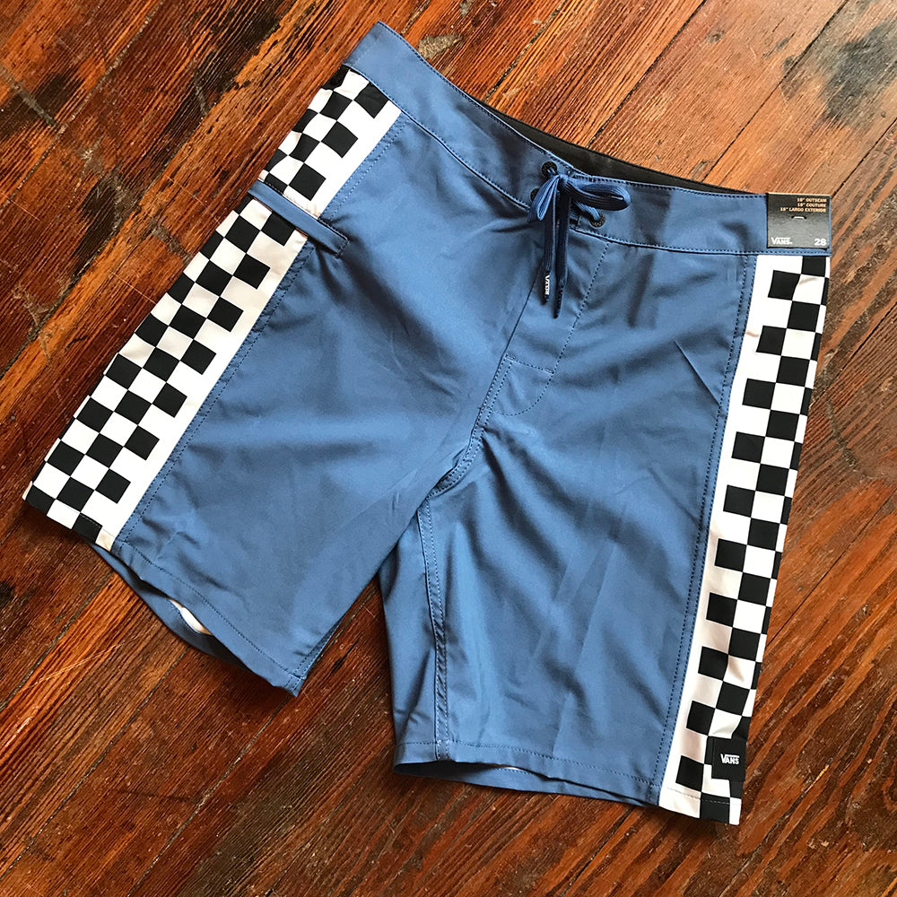 TRUE NAVY SIDELINES 18'' BOARDSHORTS
