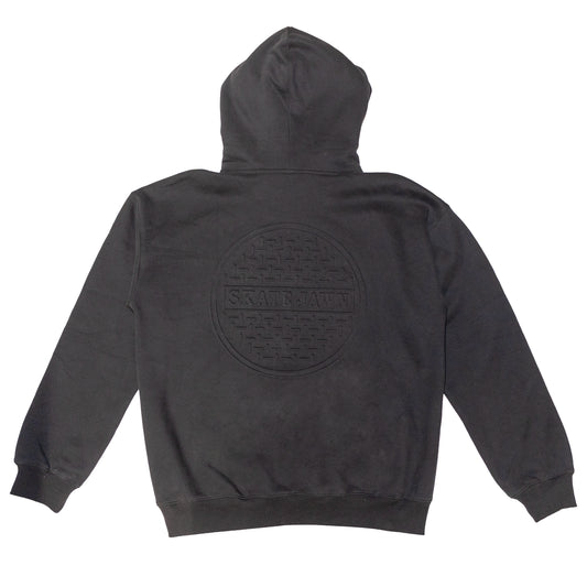 EMBOSSED SEWER CAP HOODIE