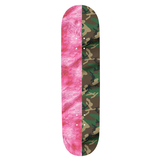 PINK FUR AND CAMO DECK