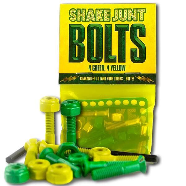GREEN/YELLOW HARDWARE