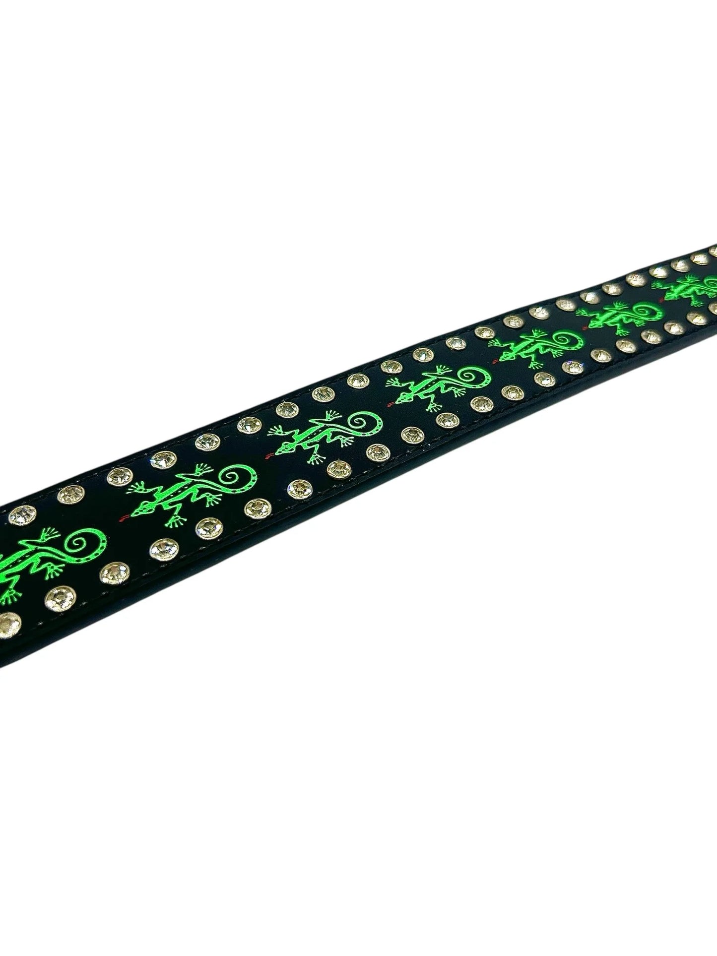 GECKO RHINESTONE BELT