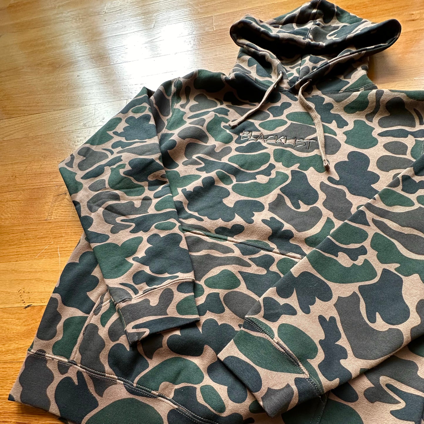 BLACKLISTRIGHTE DUCK CAMO PULLOVER HOODIE