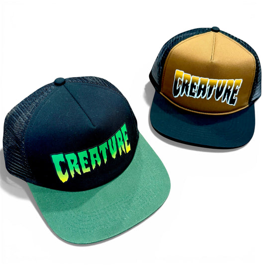 CREATURE LOGO MESH TRUCKER HAT