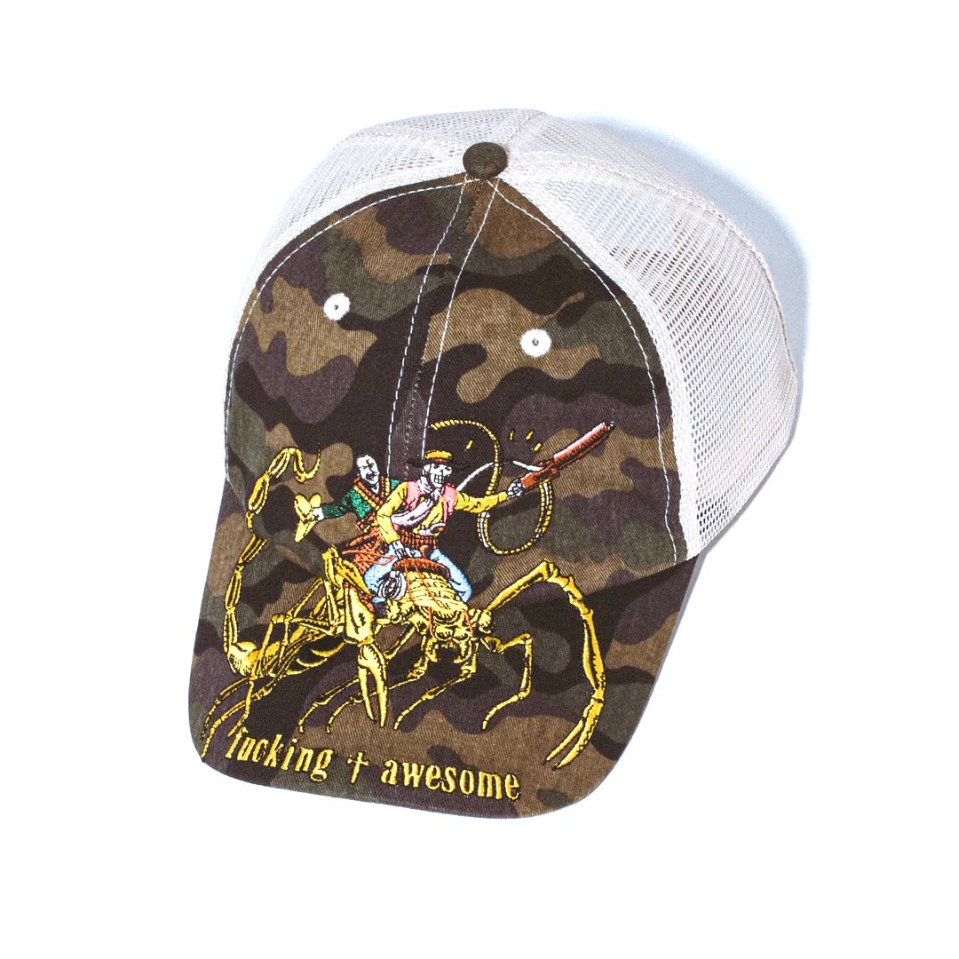 SCORPION MESH TRUCKER HAT