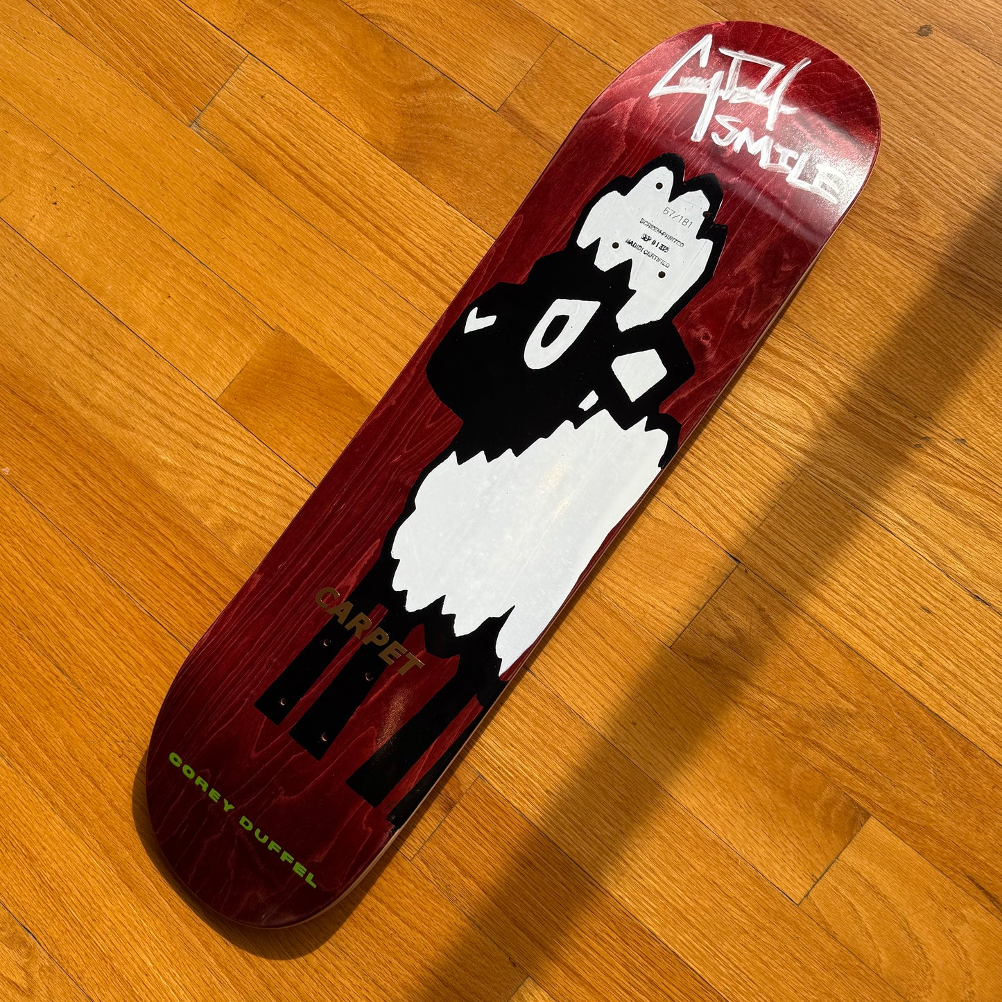 COREY DUFFEL GUEST PRO DECK