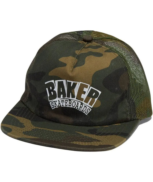 ARCH LOGO CAMO TRUCKER HAT