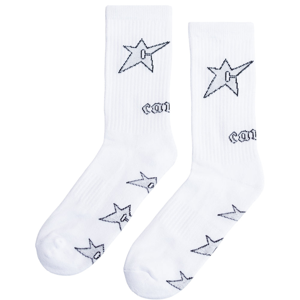 C-STAR SOCK (WHITE)