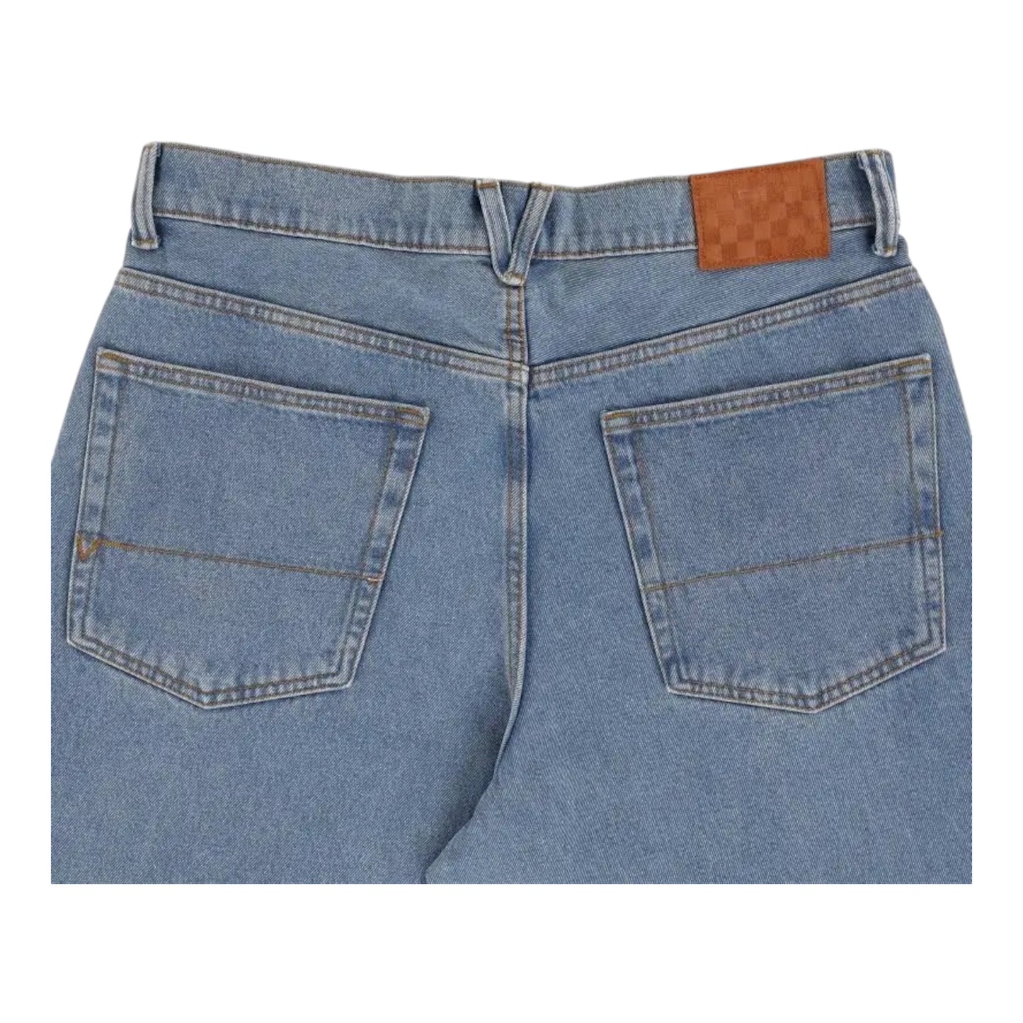 CHECK-5 BAGGY DENIM PANTS
