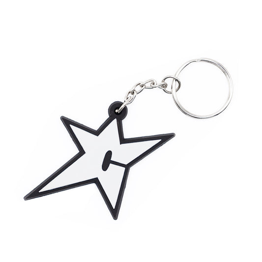 GLOW IN THE DARK C-STAR KEYCHAIN