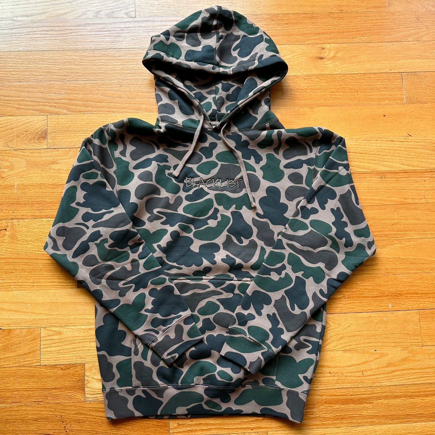 BLACKLISTRIGHTE DUCK CAMO PULLOVER HOODIE