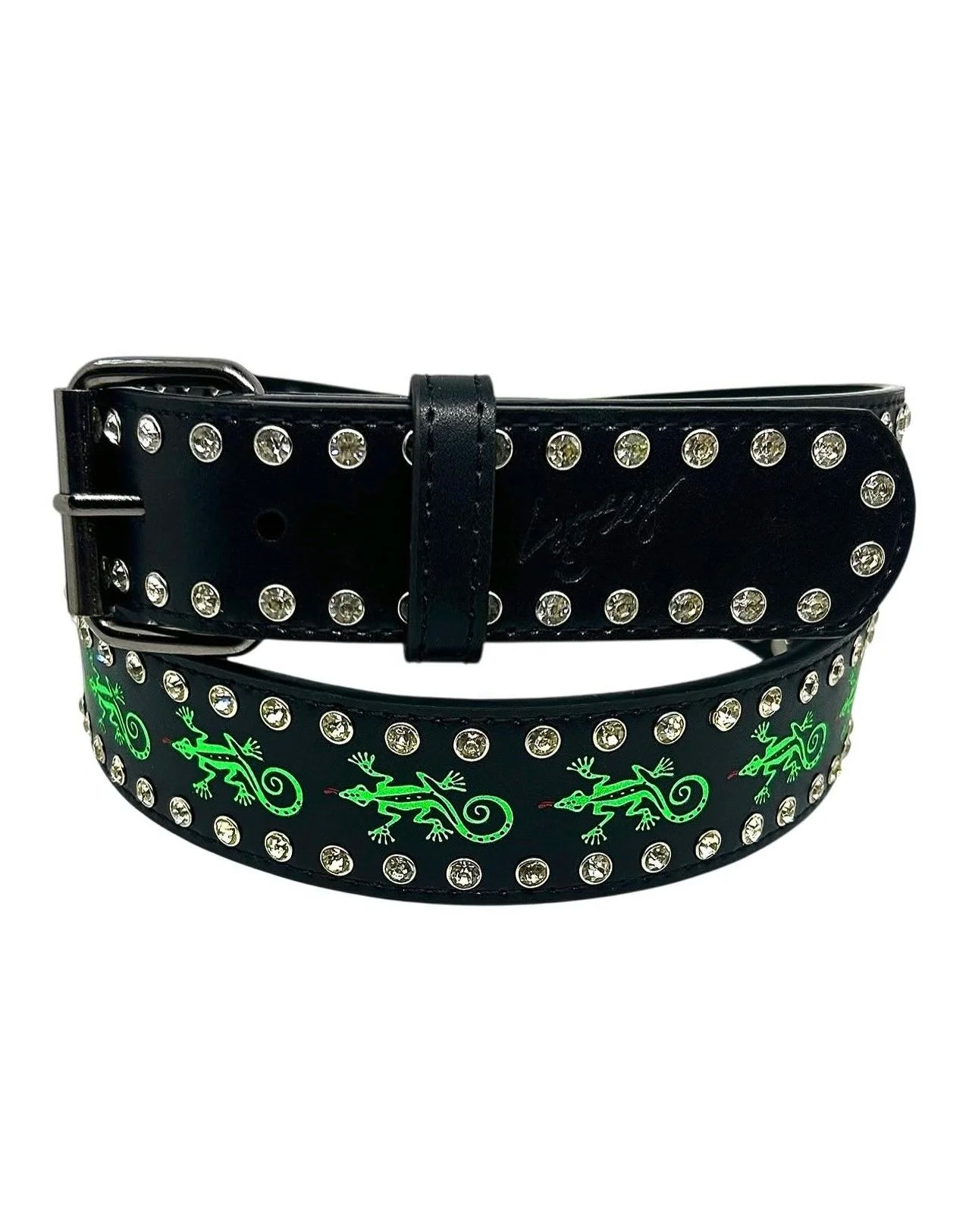 GECKO RHINESTONE BELT