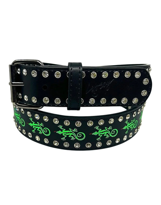 GECKO RHINESTONE BELT